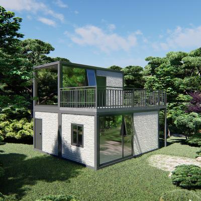 China Prefab Fold Out Container Homes Foldable Container House 6m for sale