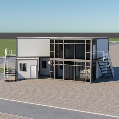 China 6m Flat Pack Container House 3 1 2 Bedroom Flat Pack Homes for sale