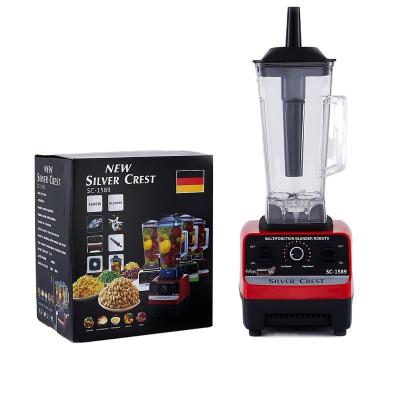China Ice Crushing In Running High Speed Heavy Duty Electric Commercial Smoothie Blender Food Blender 2L 3000W for sale