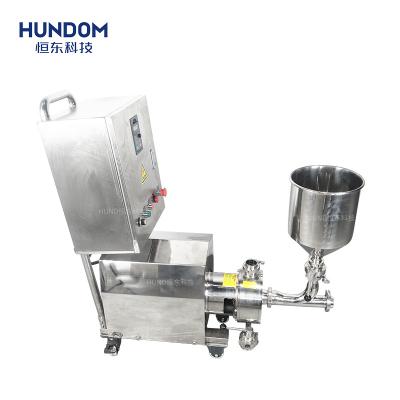 China Stainless Steel Viscous Liquid High Speed 3000rpm Circulating Pump Sauce Emulsifiers Pesto Sauce Homogeneous Shear Mixer Tartar Pump Online for sale