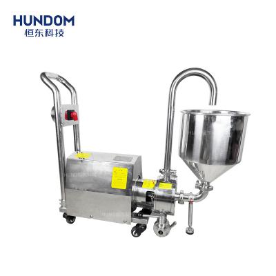 China Water Based High Speed Mixer Paint Viscous Liquid Stainless Steel Color Paste Mixer Dye Paint Homogenizer Built-in Dispersing Pump for sale