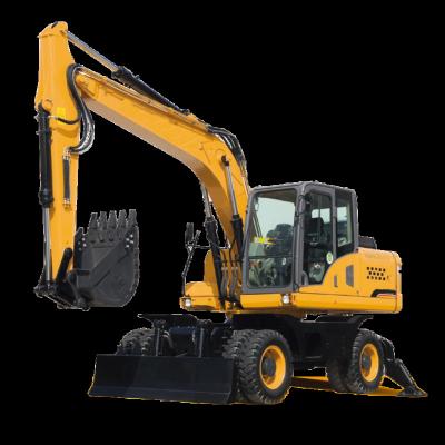 China Construction Material Shops Compact Size Highly Efficient Hydraulic Wheel Excavator WT-135W from Chinese Construction Machinery Manufacturer at cheap price for sale