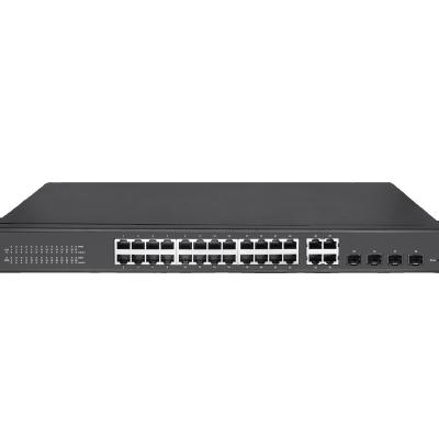China LACP OEM/ODM 24GE+4G Combo+4G SFP Web Smart Switch cloud management for sale