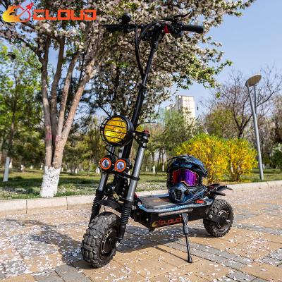 China CLOUD V7 100KM/H 200Kg Load 60V 5600W Unisex High Speed E Scooter Folding Elektrikli Scooter Electric Scooter for sale