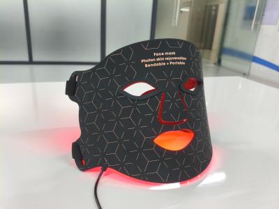 Κίνα 660nm 850nm ρύθμιση Κόκκινο Φως Λογότυπο Προσαρμογή μάσκα με ένα ελεγκτή για την τέντωση του δέρματος προς πώληση