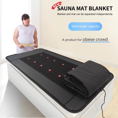 China 12 luzes fotônicas Far Infrared Heating Mat com diferentes pedras de energia para a recuperação muscular e reduzir a fadiga à venda
