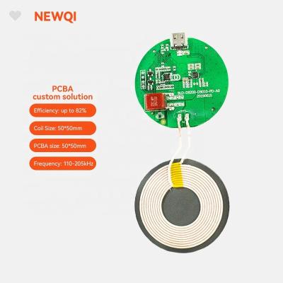 China OEM ODM Super Mini Wireless Charger 15W High Speed Customized Mobile Charger Board For Phone for sale
