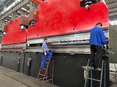 China 12m Long Light Pole Bending Machine Schneider 6mm 2x22kw for sale