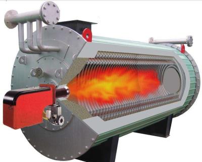 China Horizontal High Temperature Industrial Oil Gas Heater Thermal Oil Boiler for sale