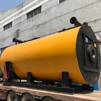 China Small volume hot oil fired horizontal compact structure heating high pressure boiler for sale
