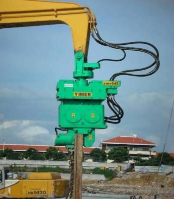 China Construction works YIMER Easy Installation Vibro Rock Hammer Excavator for sale