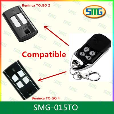 China SMG-015TO Compatible Garage Door Rolling Code Bennica 433MHz Wireless Remote Control for sale