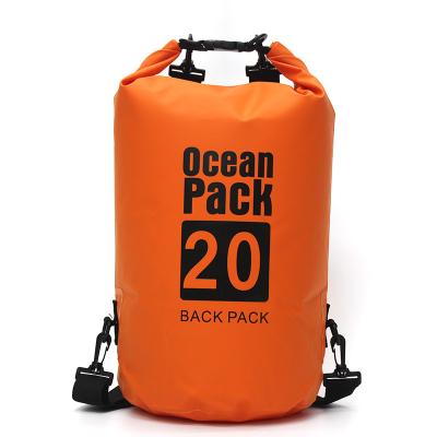 China Water proof 500D tarpaulin PVC waterproof gear bag for outdoor sport resistant. rise. .swimming climbing for sale