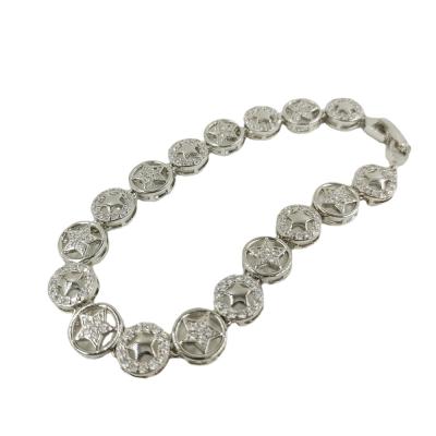 China Mingxi CLASSIC jewelry teenage children high quality platinum star bracelets personalize for sale