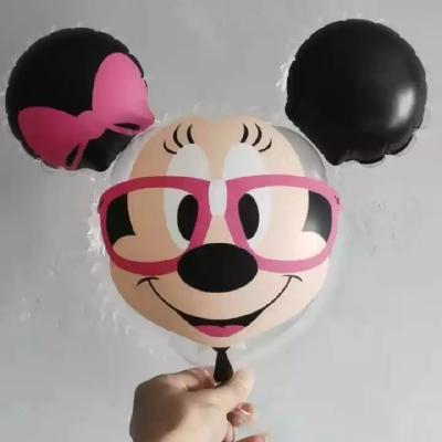 China Party clear balloons transparent bobo bubble balloons 12