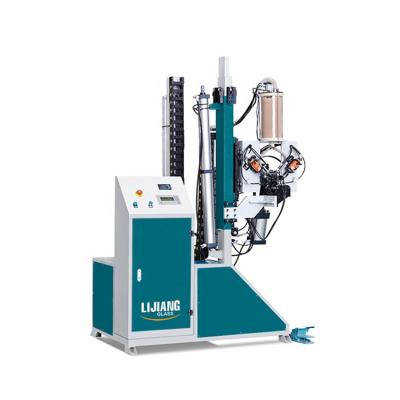 China Hotels Automatic Desiccant Filling Machine Molecular Sieve Feeding Machine For Double Glazing Unit for sale
