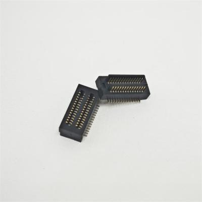 Cina Doppia fessura 0,8 passo btb connettore board-to-board 22 pin maschio femmina blocco altezza 6,0 mmH terminale SMD placcato oro in vendita