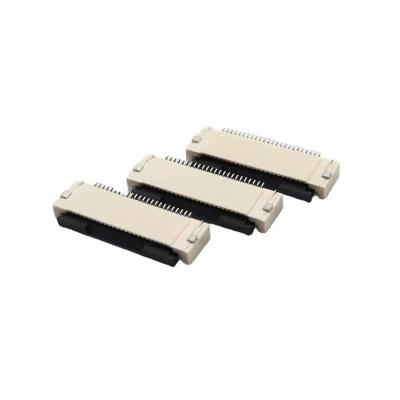 Κίνα Σύνδεσμος FPC/FFC 0,5MM Στροφή 0520 Flip Flop Κάτω σύνδεση Ευέλικτη σειρά Σημείο ύψος 2.0MM4-12-60P προς πώληση