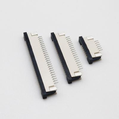 Κίνα 1.0mm Στρίψιμο 2.5H Τραβήξτε προς τα κάτω 6P 10P 12P 24P 30P Τραβήξτε προς τα πάνω συνδετήρες FPC προς πώληση