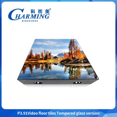 Cina RGB Full Color Installazione rapida e manutenzione frontale P3.91 Processo Gob Ip65 Pavimento da ballo a LED impermeabile e impermeabile alla polvere per banchetto di nozze in vendita