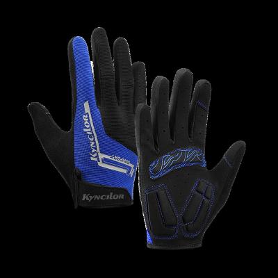 China Recycling/Running/Motorcycle/Riding/Training/New Long Finger Gloves Touch Screen MTB Mountain Bike Adjustable Non-Slip Outdoor Breathable Riding Gloves for sale