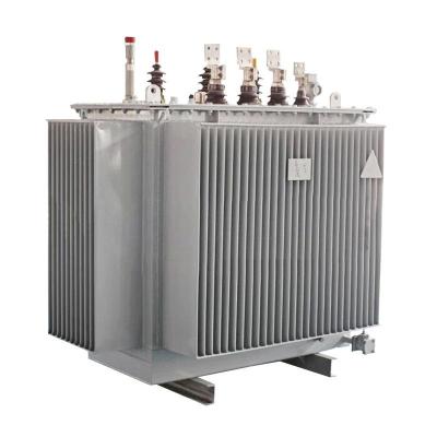 China Industrial Power Supply Electricity Distribution Transformer 1-2500KVA Three Phase Oil Immersed Transformer Power for sale