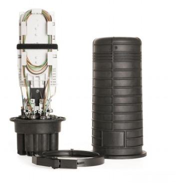 China Dawnergy DA-FOSC-DM144-AP-96-5 Dome Fiber Optic Splice Closure 144f Capacity 5 Ports IP68 Protection for sale