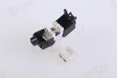 China Combinador de corte G Cabling Network Module Cat6 Cat6a RJ45 UTP 8P8C Jack Keystone sem ferramentas de 180 graus à venda