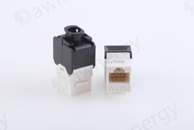 China CAT6 Keystone Jack Design sem ferramentas 180° Termination à venda