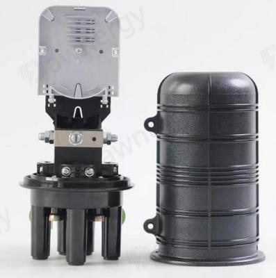 China 48 Core splicer closure Dome Type Fiber Optic Cable Joint Box Splice Closure For FTTH Wall Pole Mounted for sale
