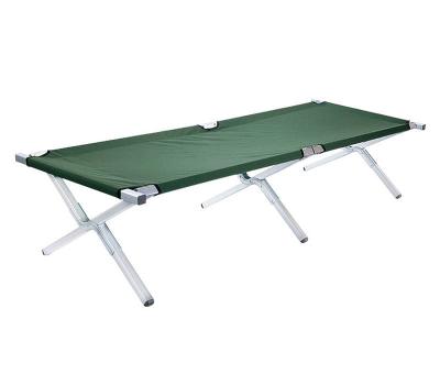 China Actitvities Fordable Light Weight Canvas Army Folding Cot Military Outdoor Camping Extended Foldable Cradle for sale