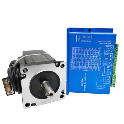 China NEMA 34 High Torque 8.5N.m High Speed Standing Stepper Motor With 86HSE8N-BC38 Encoder for sale