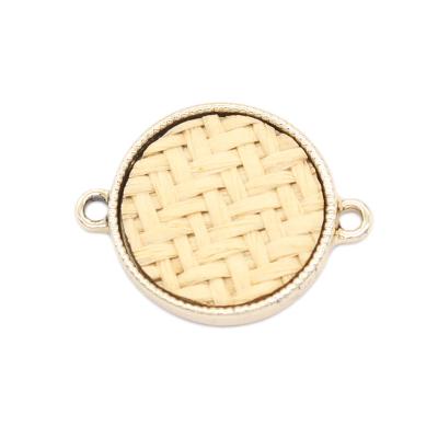 China Viable Color Round Brand Labels Custom Hat Logo Metal Plate Tags For Hat for sale