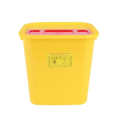 China PP Wins Factory Price Wholesale Square Medical Pointed Waste Bin, Round Biohazard Bins5L/6.5L/8L/10L/12L/15L for sale