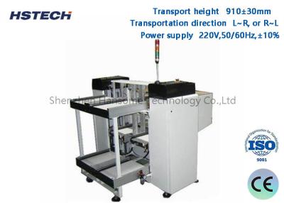 China PLC Control SMT 90 graden PCB Magazine Unloader met ESD Belt Te koop