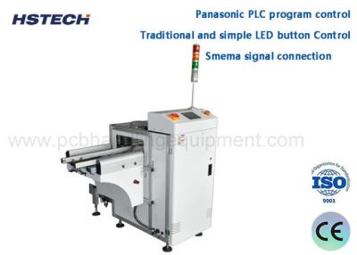 China SMEMA Signal Max 530*460mm 90 graden Compact PCB Unloader Equipment HS-LD330 Te koop