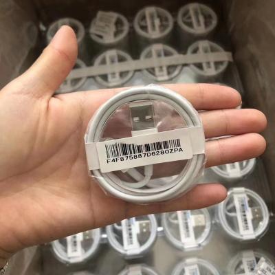 China Fast Charging Speed Factory wholesale Foxconn USB charging data cable E75 chip 2.1A fast charging cable for iPhone 5 6 7 8 se2020 for sale