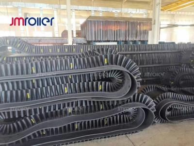 China Sidewall Rubber Conveyor Belt Supports High Load Transport in Limited Space for sale
