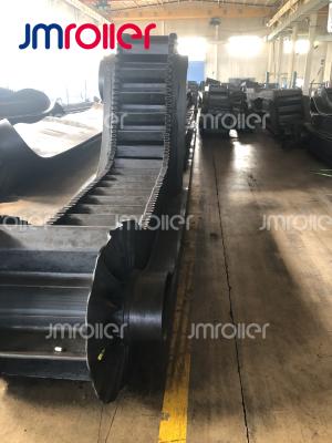 China Flexible Corrugated Sidewall Belt Handles Abrasive Materials with Minimal Spillage for sale