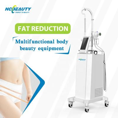 China Weight Loss 3 in 1 Fat Loss EMS IR Rotation RF Finger Vacuum Roller Far Infrared Facial Body Slimming Machine for sale