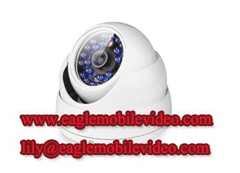 中国 ソニー ccd 600tvl バス/車のための可聴周波 IR 車のドームのカメラ 販売のため