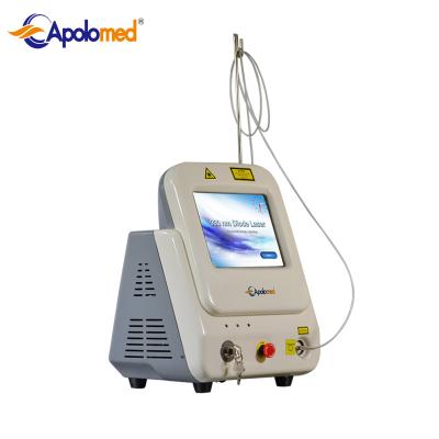 China Blood Vessels Removal APOLO 30W 980nm Vessels Spider Vein Vascular Machine for sale