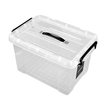 China Sustainable Customized factory price Multi-function transparent home sundries save home space storage clothing toys storage box with lids for sale