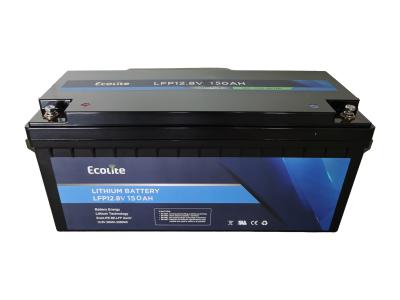 China 24V 150Ah LiFePO4 Bateria de lítio RV caminhão marinho arranque estacionamento armazenamento de energia recarregável bateria de íons de lítio à venda
