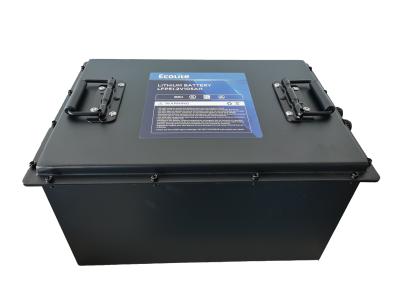China Carrinho de golfe Bateria Carrinho Carro recarregável 48V Rack montado Lifepo4 Pack 105Ah 51.2 Bateria de lítio com carregador à venda