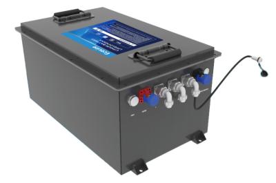 China LFP48-105 Bateria de ferro-lítio-fosfato de alta densidade 51.2V 105Ah para carrinho de golfe à venda