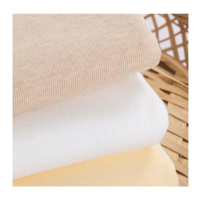 China Wholesale Organic Cotton Ribbed Fabric for sale