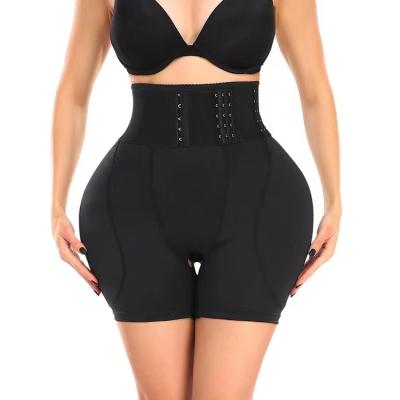 China Breathable Cuff Belly Trainer Butt And Hips Padded Panties Butt Lifter Women Underwear Body Shaper High Waist Hip Pads for sale