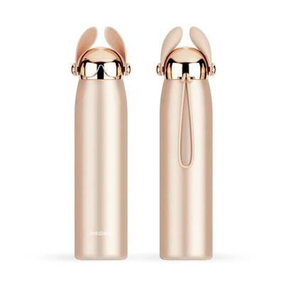 China PORTABLE Cute 11OZ Dog Kids Double Wall Stainless Steel Insulated Water Bottle for sale