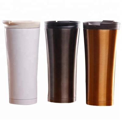 China Hot Sale 500ML Custom Sustainable Double Wall Stainless Steel Coffee Thermos Mug for sale